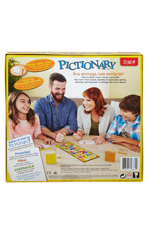 Društvena igra Pictionary Mattel